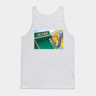 Cafe Du Monde and Mural - New Orleans Tank Top